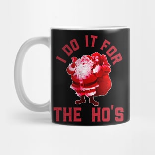 Funny Naughty Christmas Santa Mug